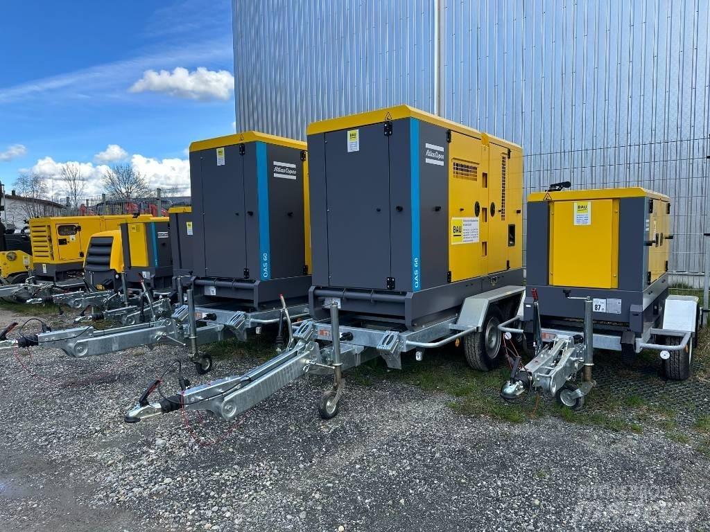 Atlas Copco QAS 60 Дизелови генератори
