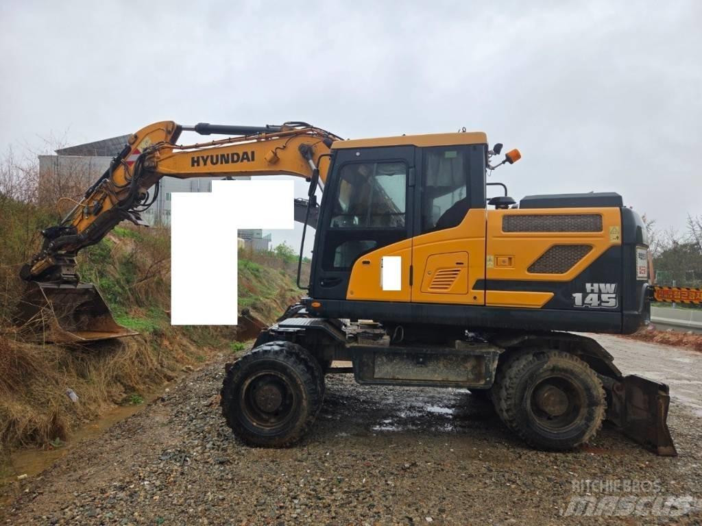 Hyundai HW 145 Колесни екскаватори