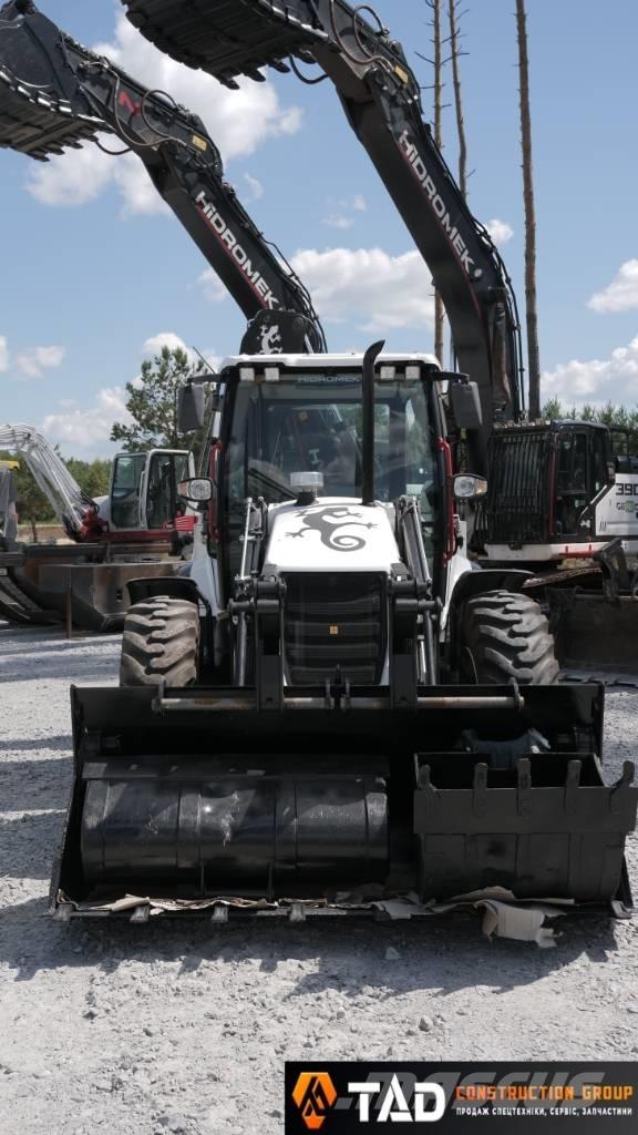 Hidromek HMK 102 S Товарач със заден ексватор