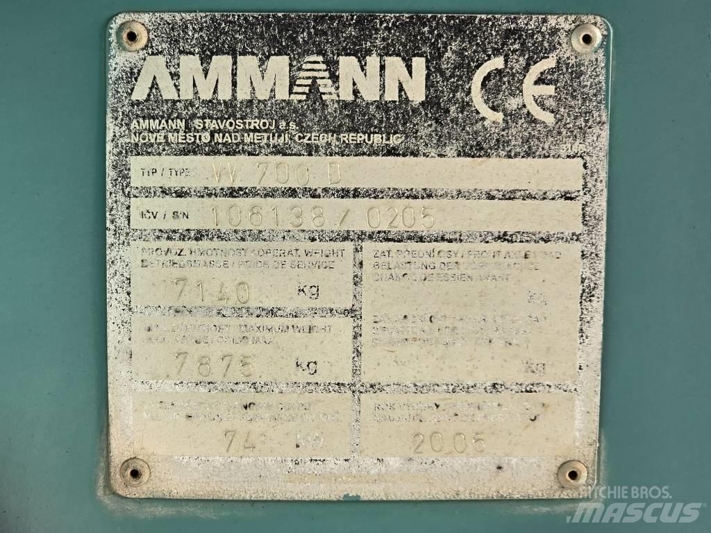 Ammann VV 700 D Комбинирани ролки
