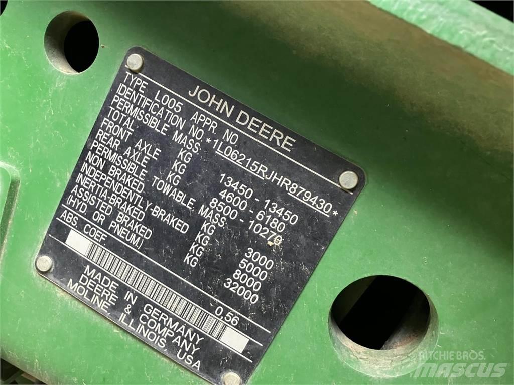 John Deere 6215R Трактори