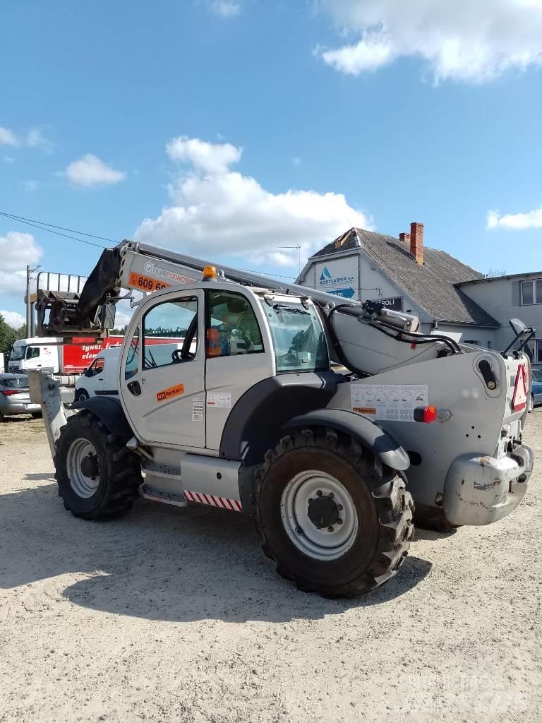 Manitou MT 1440 Товарач със заден ексватор