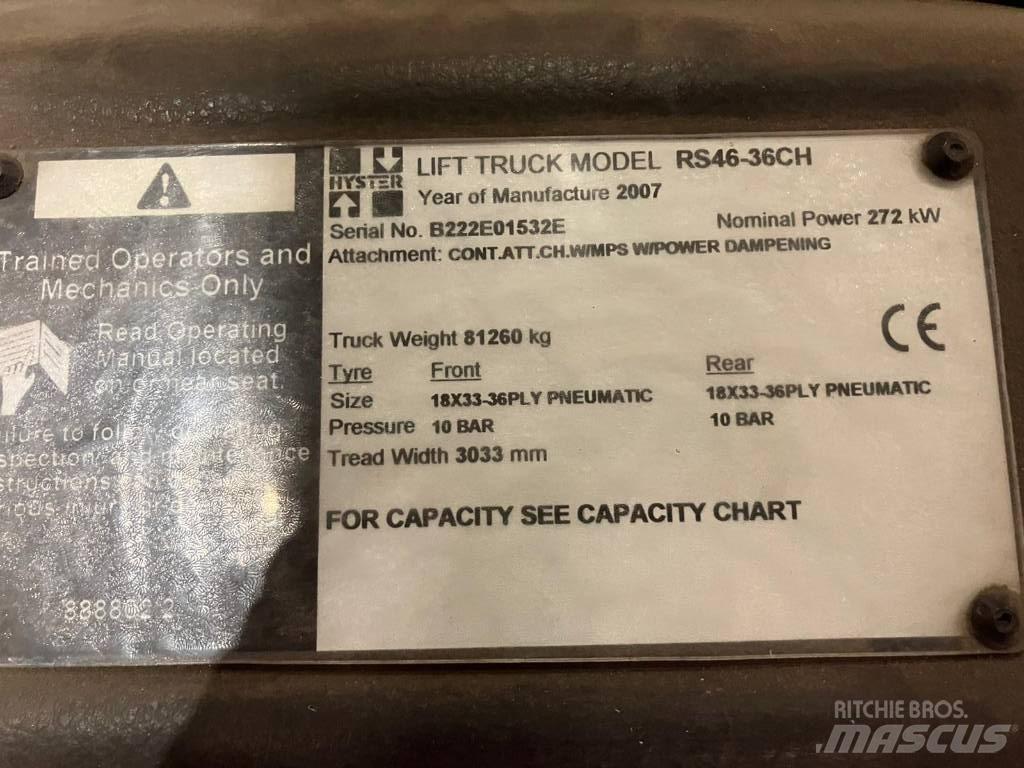 Hyster RS46-36CH Кари повдигачи на контейнери