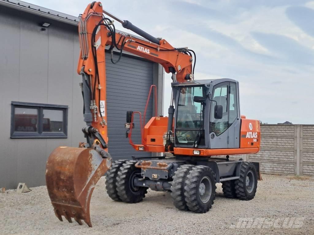 Atlas 140 W Колесни екскаватори