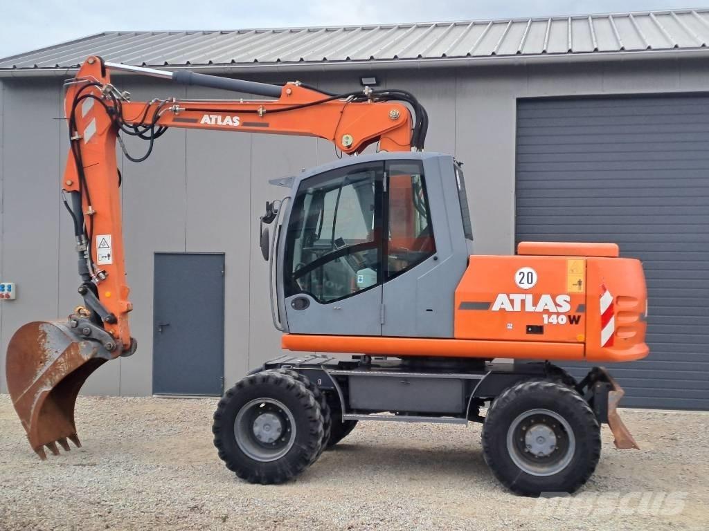 Atlas 140 W Колесни екскаватори