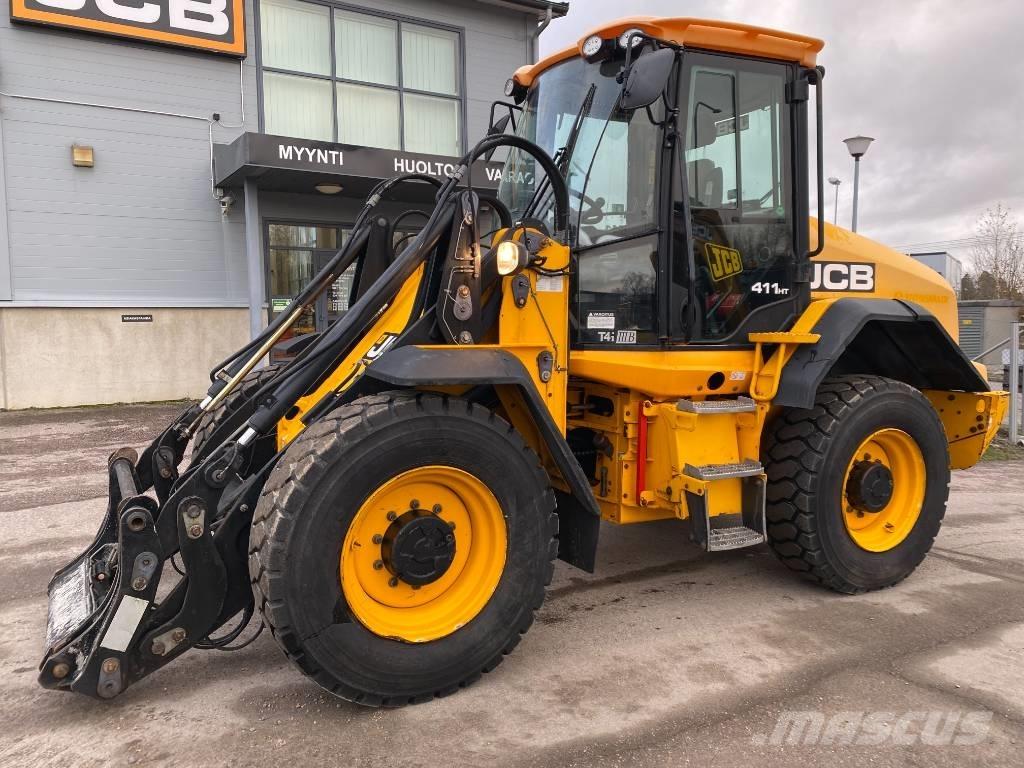 JCB 411 HT T4i Колесни товарачи