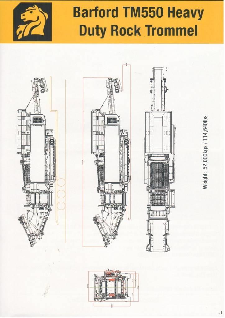 Barford TM550 Пресяващи и Сортиращи