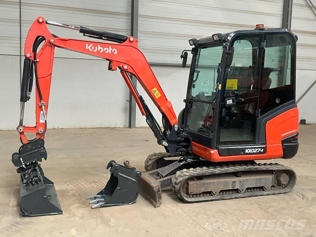 Kubota KX 027-4 Мини екскаватори < 7 т