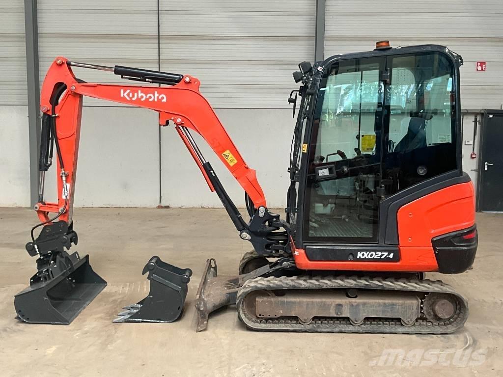Kubota KX 027-4 Мини екскаватори < 7 т