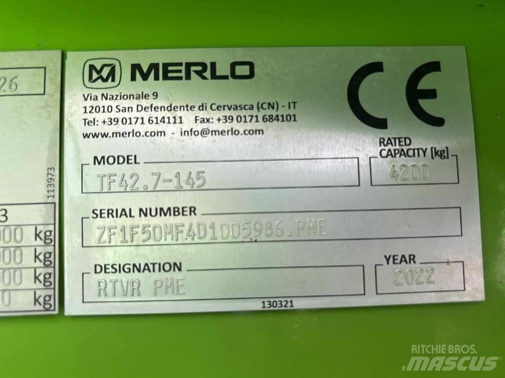 Merlo TF42.7-145 Телескопични товарачи