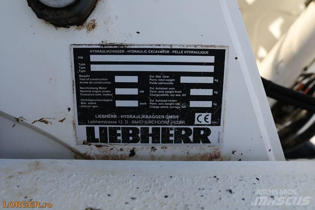Liebherr A 314 Колесни екскаватори