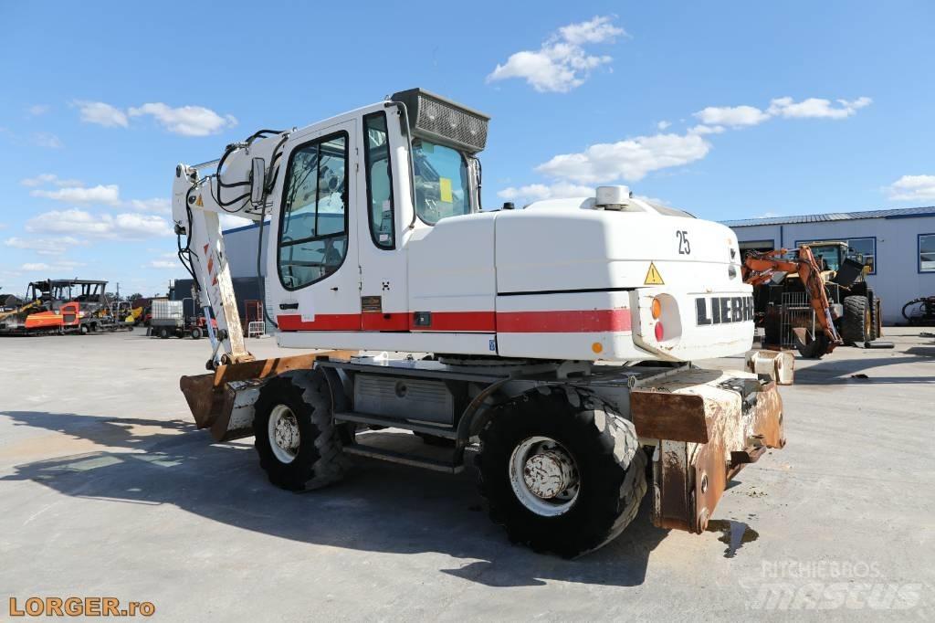 Liebherr A 314 Колесни екскаватори