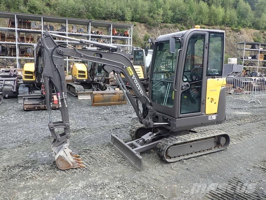 Volvo EC 20 D Мини екскаватори < 7 т