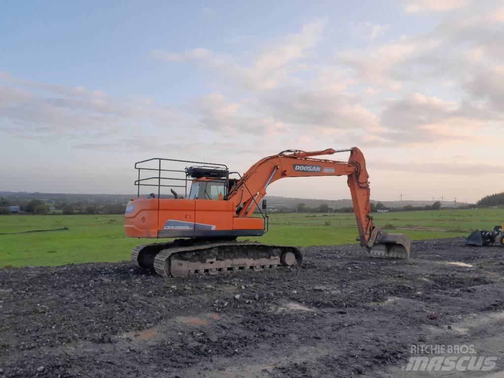 Doosan DX 225 Верижен екскаватор