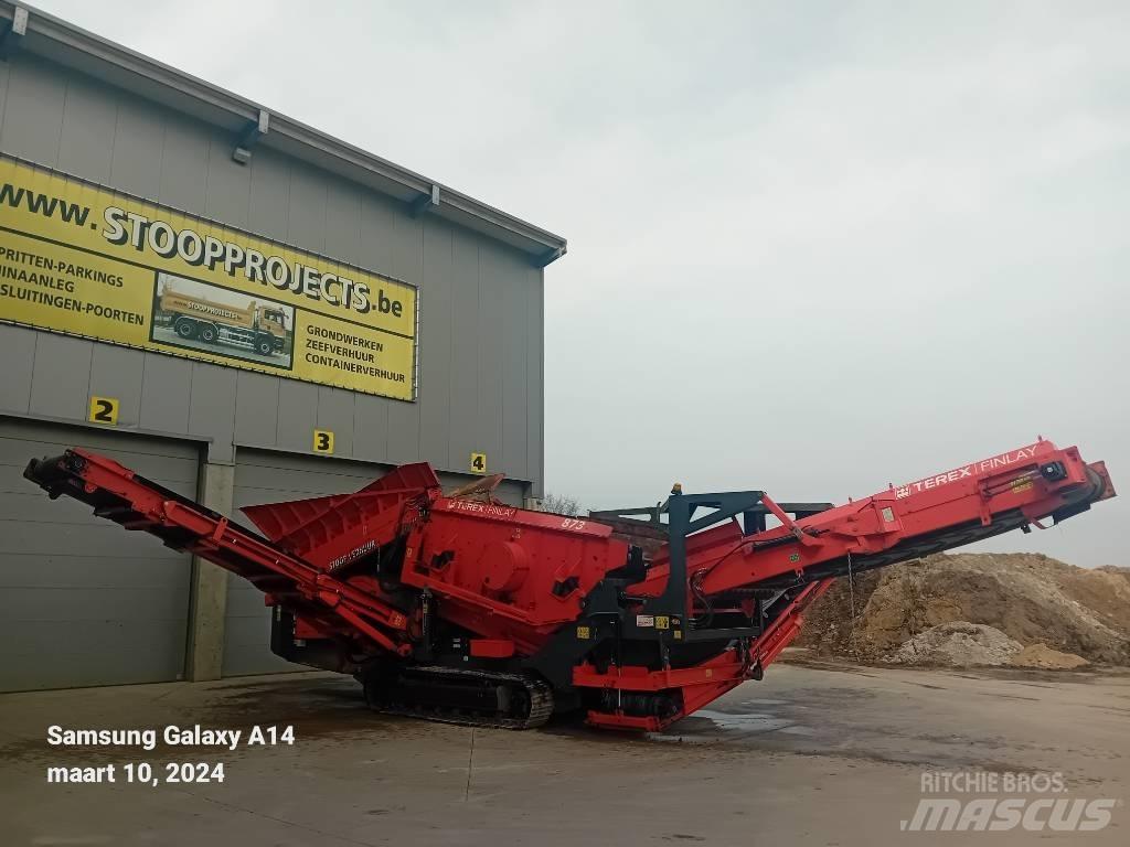 Terex Finlay 873 Пресяващи и Сортиращи