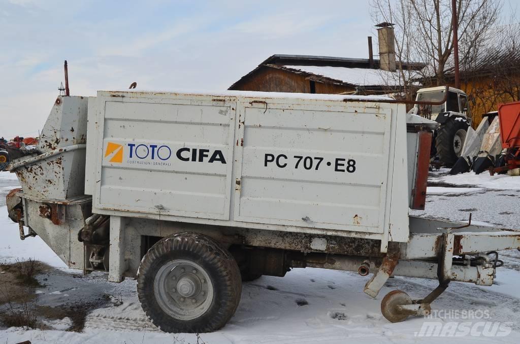 Cifa PC 707 Бетонопомпи
