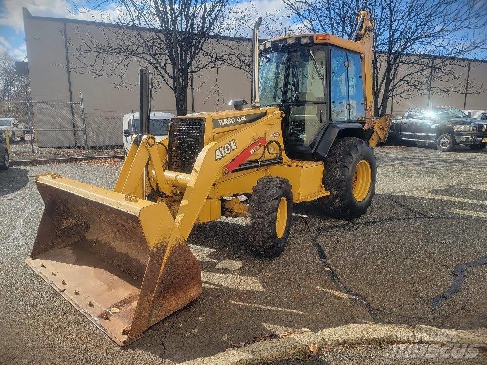 John Deere 410 E Товарач със заден ексватор