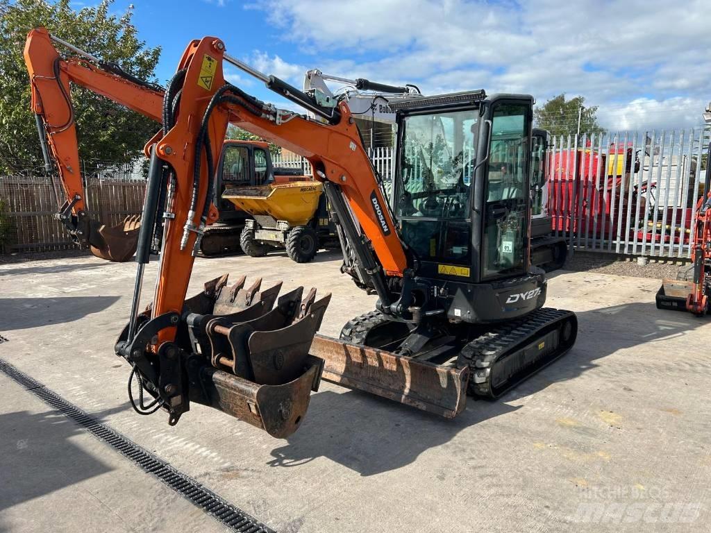 Doosan DX 27 Z Мини екскаватори < 7 т