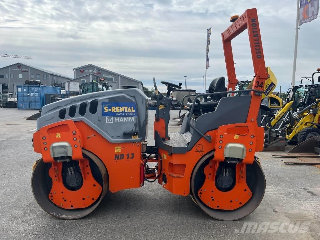 Hamm HD 13VO Двойни барабанни ролки
