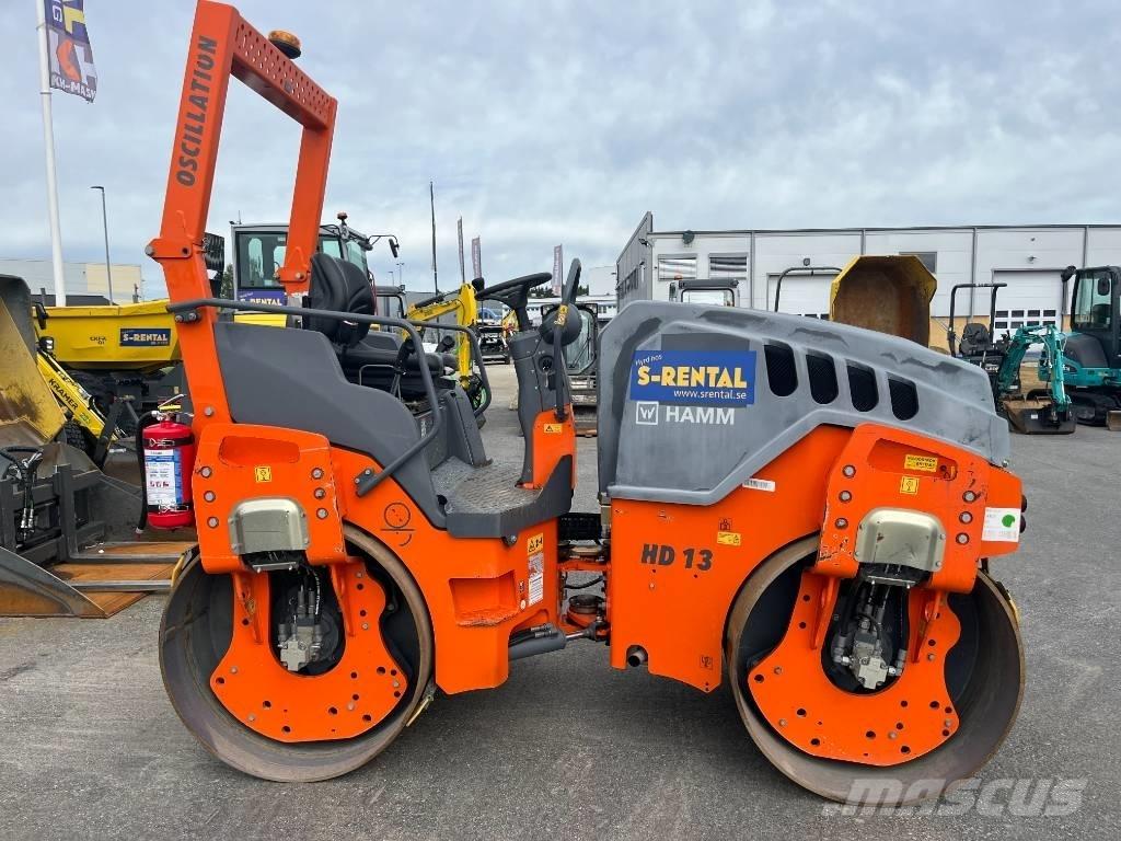 Hamm HD 13VO Двойни барабанни ролки
