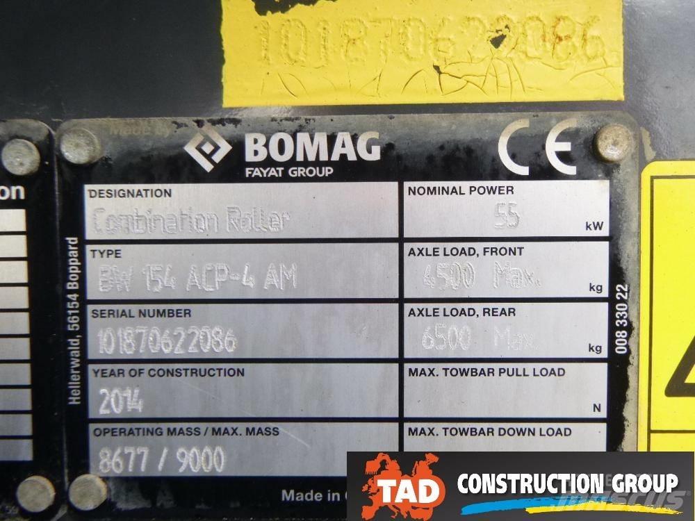 Bomag BW 154 AC Двойни барабанни ролки
