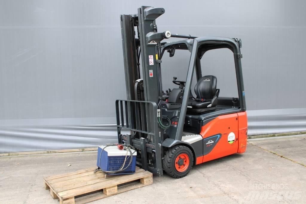 Linde E16-02 Електрически вилични кари-повдигачи