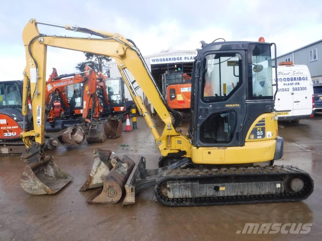 Komatsu PC 55 MR-3 Мини екскаватори < 7 т