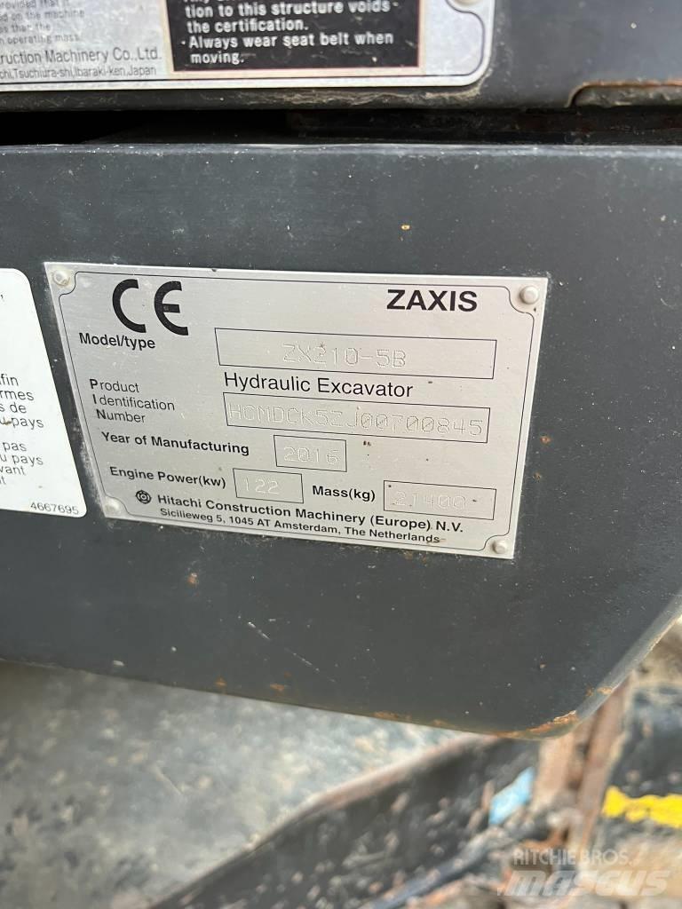 Hitachi ZX210LC Верижен екскаватор
