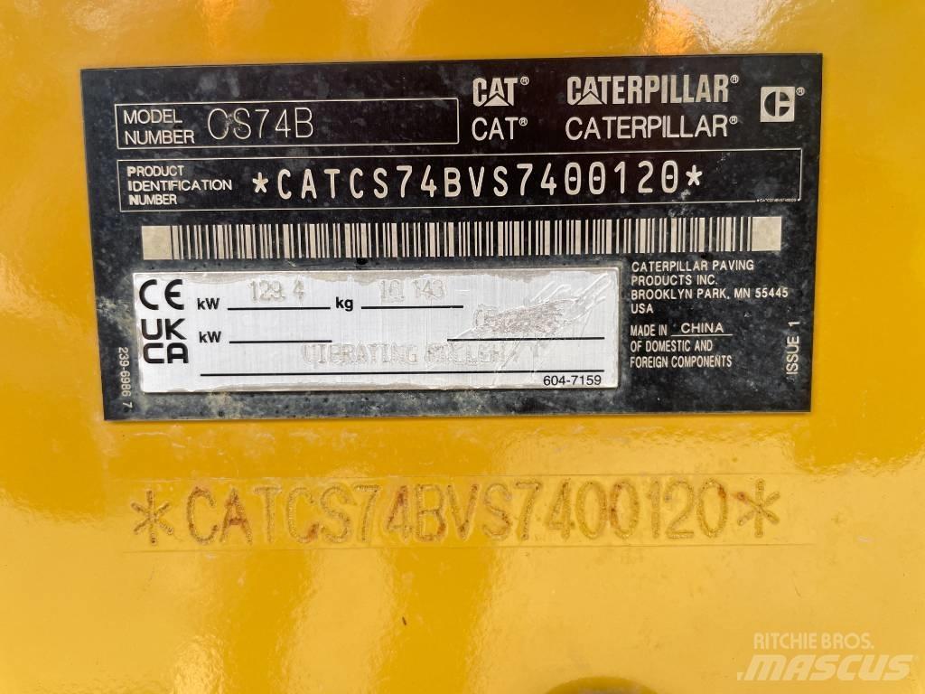 CAT CS 74 B Еднобарабанни ролки

