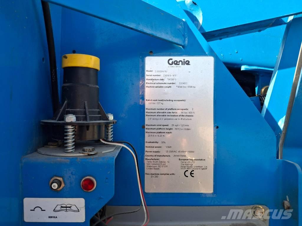 Genie Z30/20N Съчленени стрелови подемници