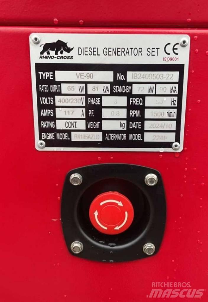 Rhino CROSS 90 KVA Дизелови генератори
