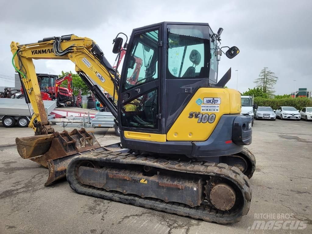 Yanmar SV100-2PB Средни екскаватори 7т - 12т