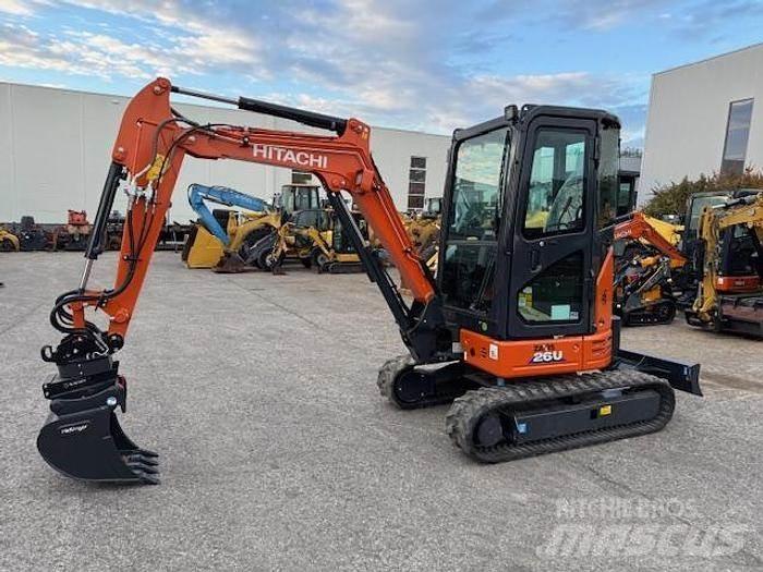 Hitachi ZX26 U-6 Мини екскаватори < 7 т