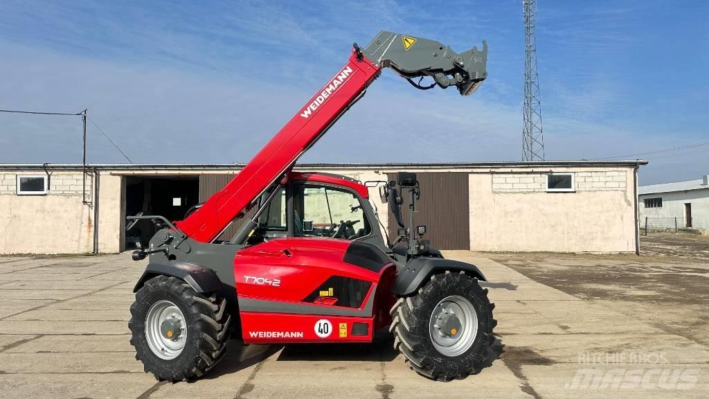 Weidemann T 7042 Телескопични товарачи за селското стопанство