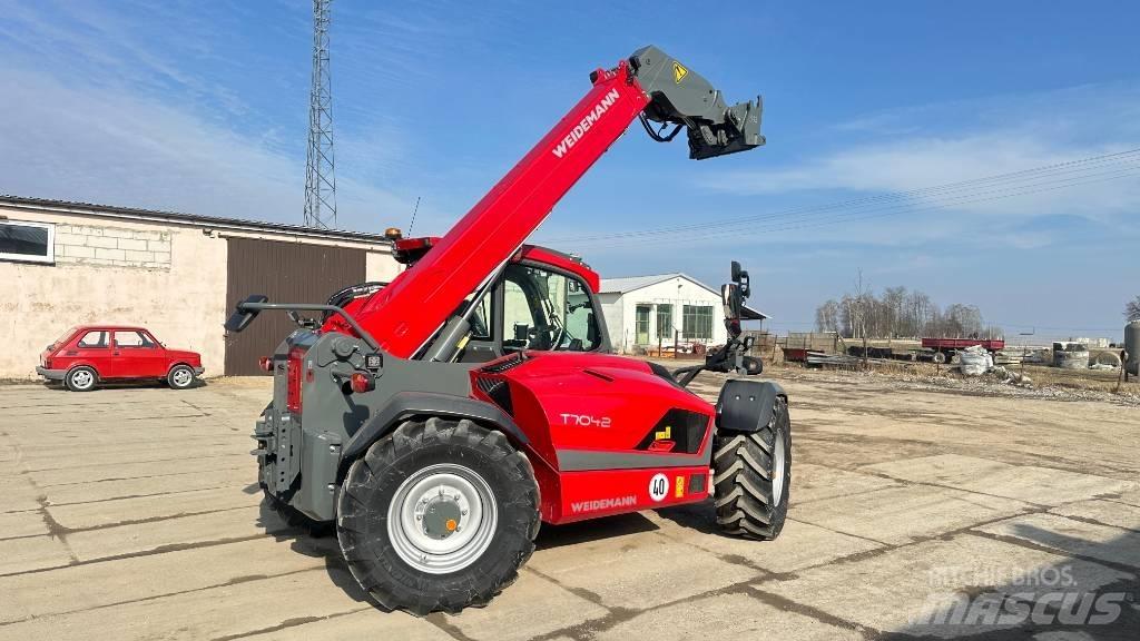 Weidemann T 7042 Телескопични товарачи за селското стопанство