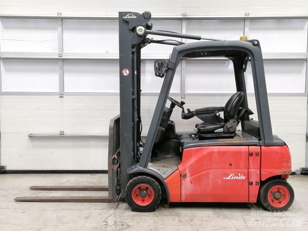 Linde E20PL-01 Електрически вилични кари-повдигачи