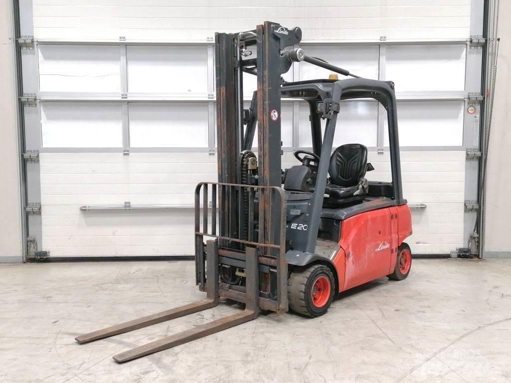 Linde E20PL-01 Електрически вилични кари-повдигачи