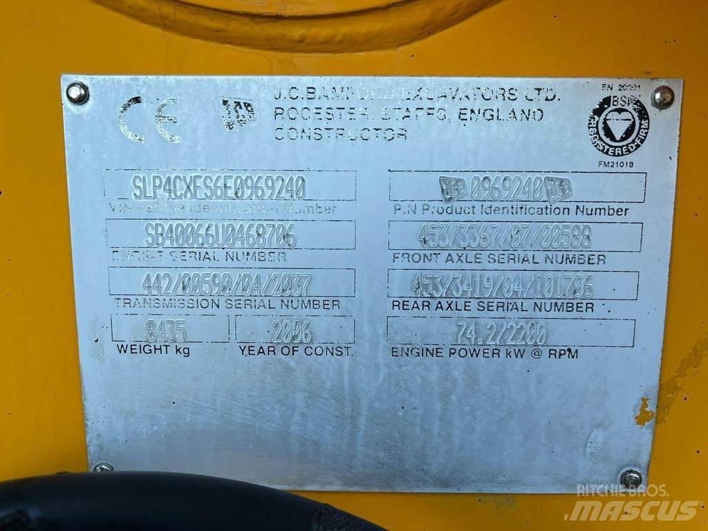 JCB 4 CX 4x4 Товарач със заден ексватор