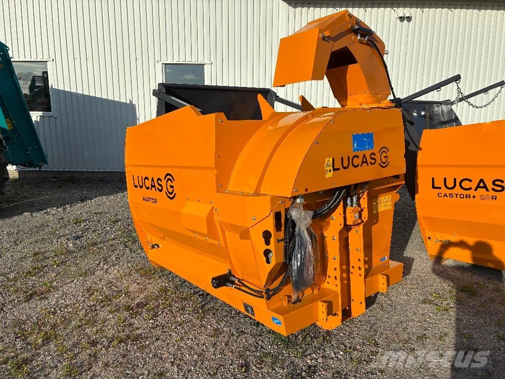 Lucas G Raptor Резачки за бали, резачки и машини за отмотаване на бали