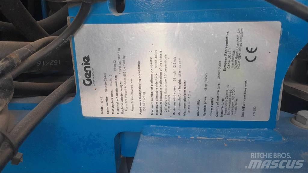 Genie S45 Телескопични повдигачи
