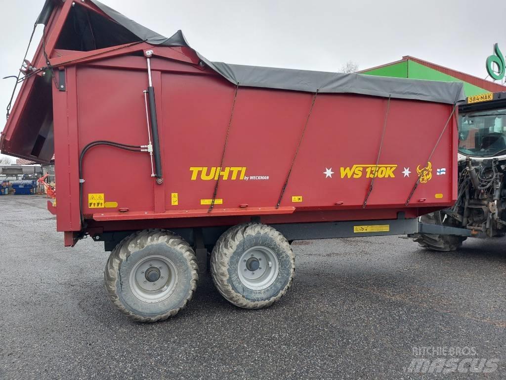 Tuhti WS 130K Ремаркета за зърно / силаж
