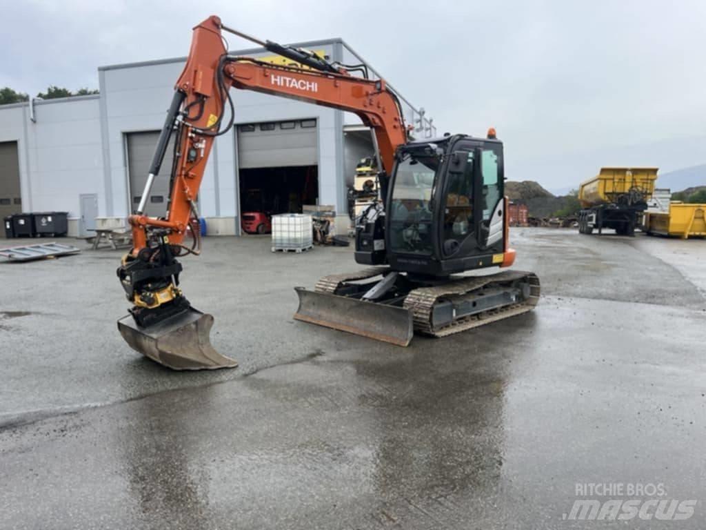 Hitachi ZX 85 US-6 Средни екскаватори 7т - 12т