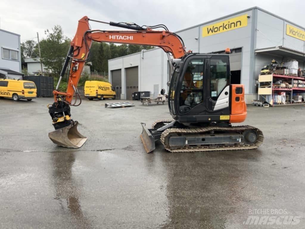 Hitachi ZX 85 US-6 Средни екскаватори 7т - 12т