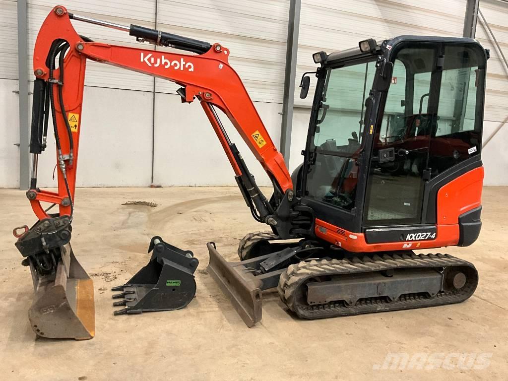 Kubota KX 027-4 HI Мини екскаватори < 7 т