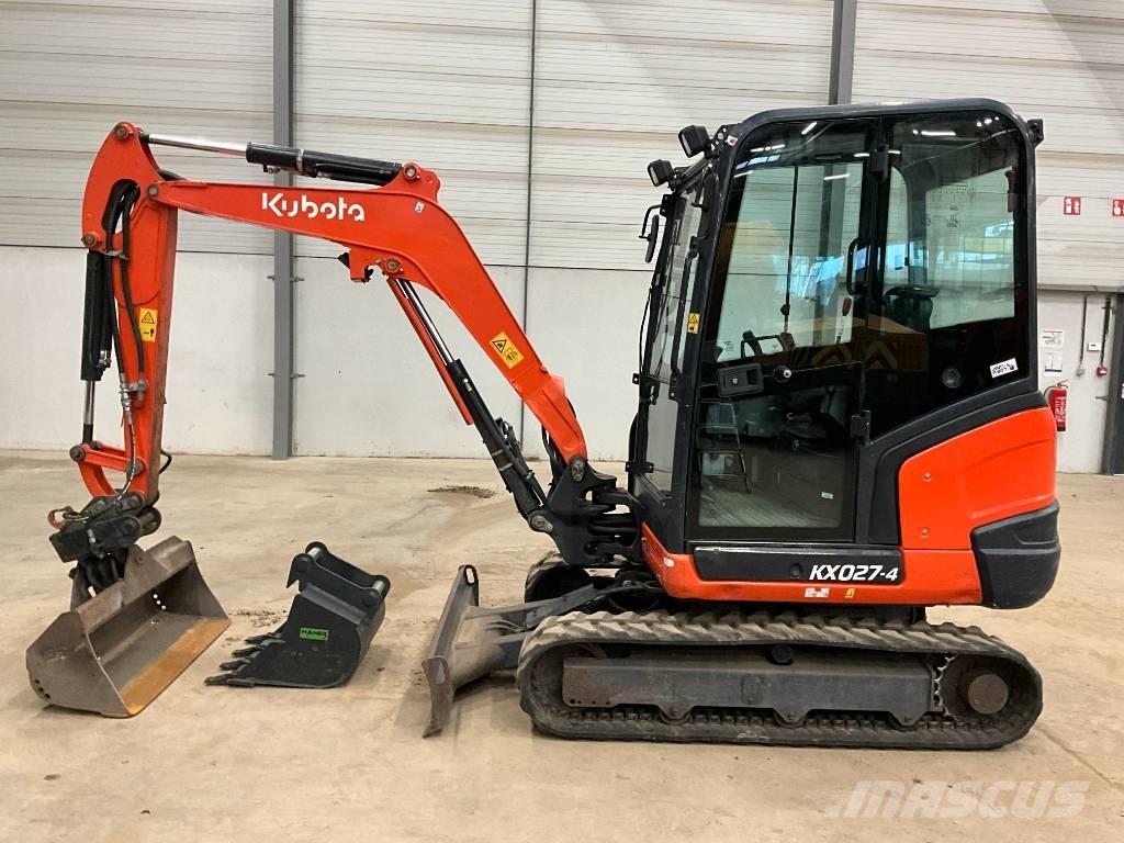 Kubota KX 027-4 HI Мини екскаватори < 7 т