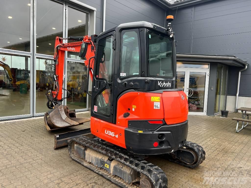 Kubota U 36-4 Мини екскаватори < 7 т