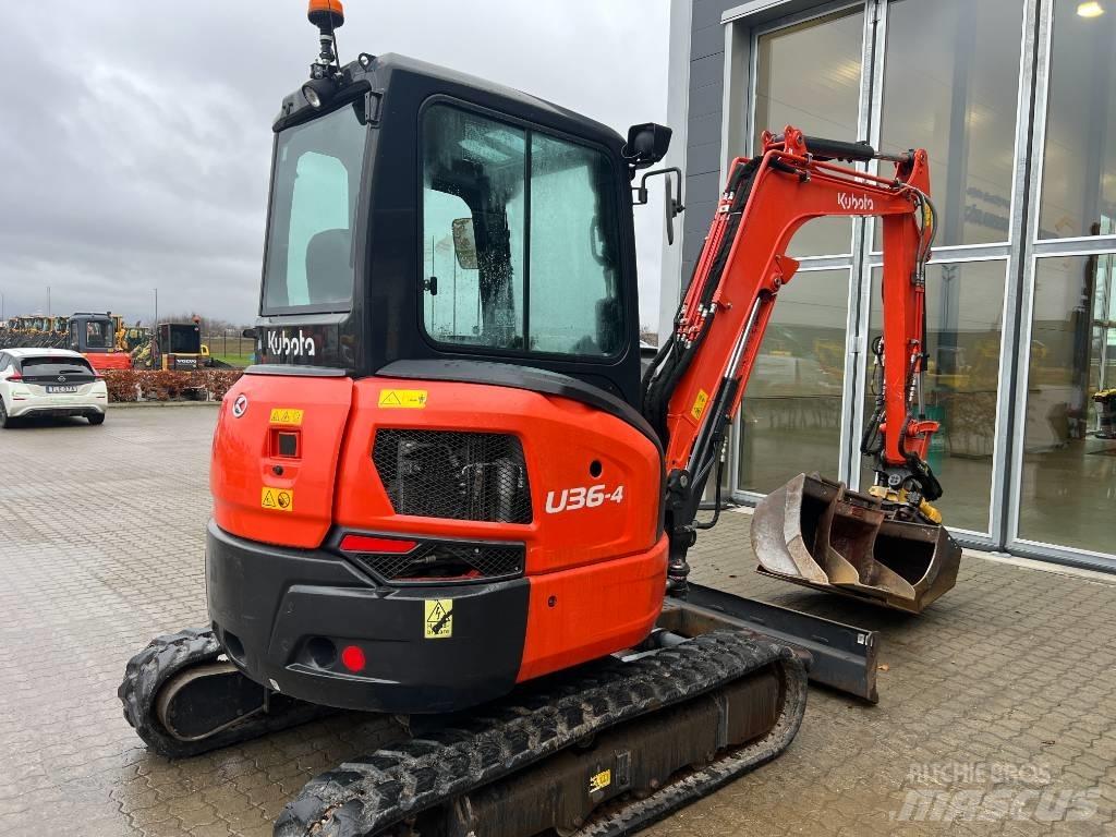 Kubota U 36-4 Мини екскаватори < 7 т