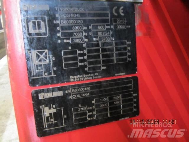 Kalmar ECG 80-6 Електрически вилични кари-повдигачи