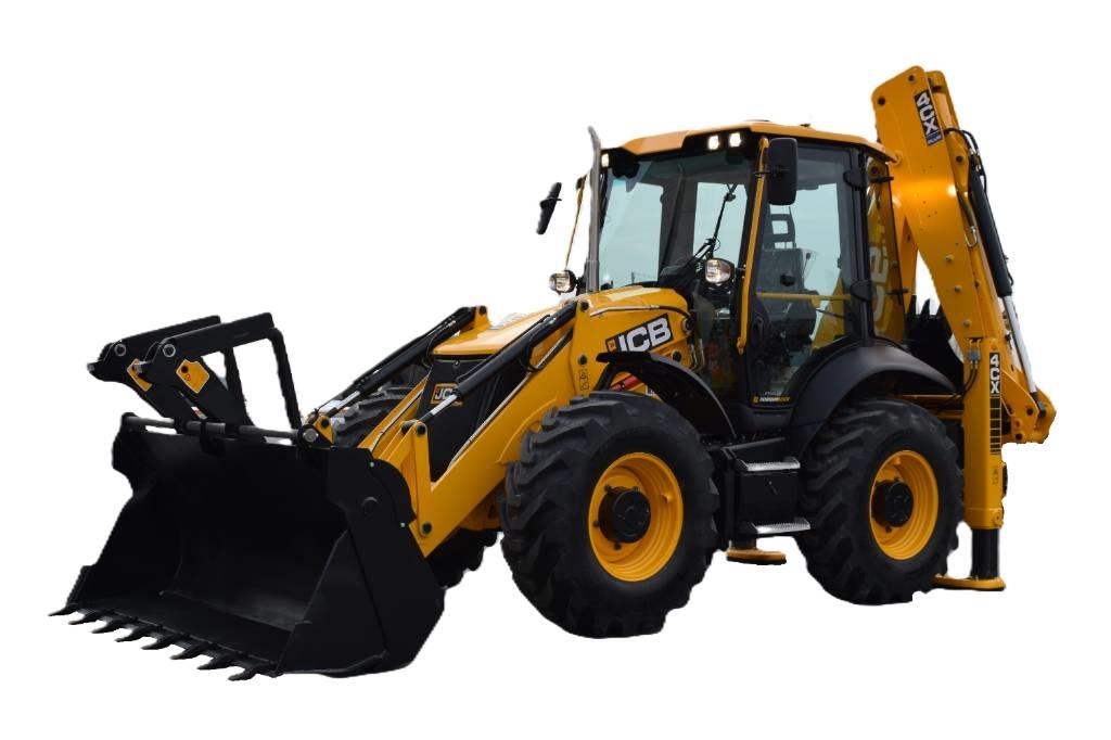 JCB 4 CX PLUS AEC Товарач със заден ексватор