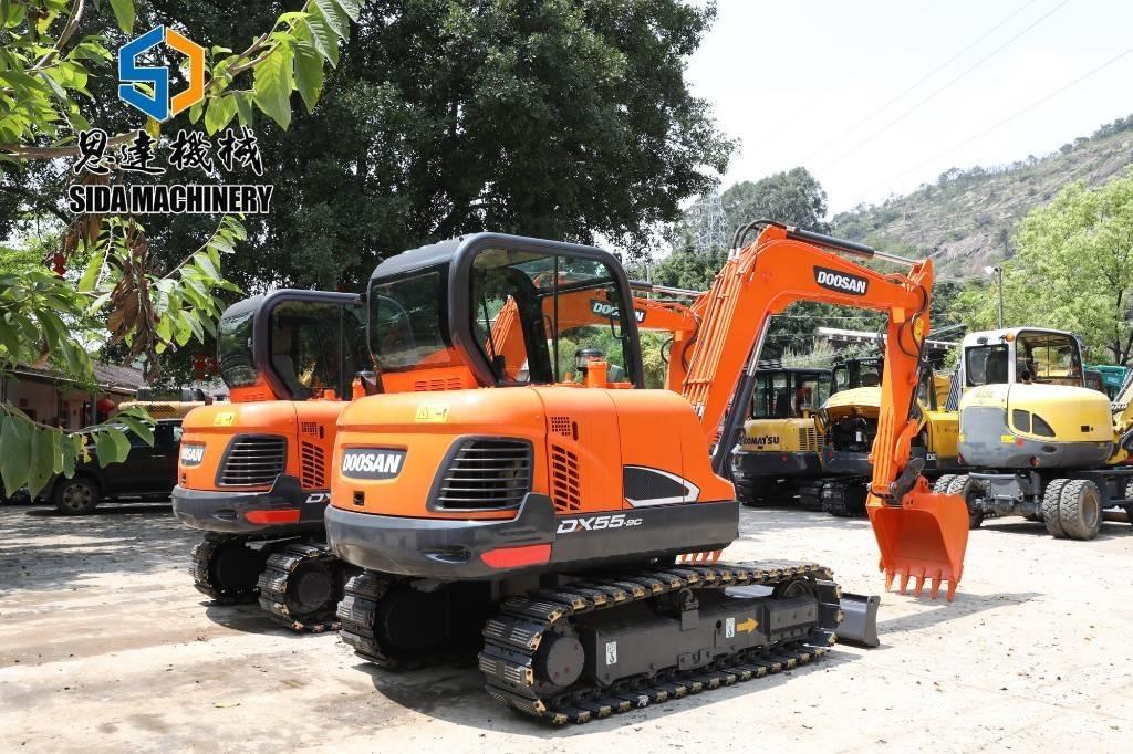Doosan DX 55-9 C Мини екскаватори < 7 т